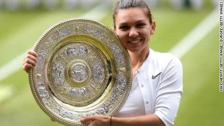Shocking Victory For Simona Halep As She Thrash Serena Williams To Clinch Wimbledon Title